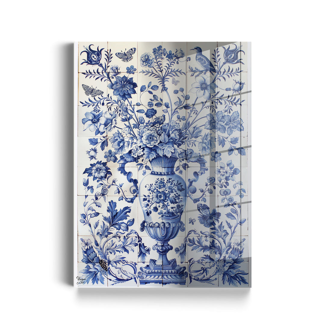 Harmonie der blauen Gärten