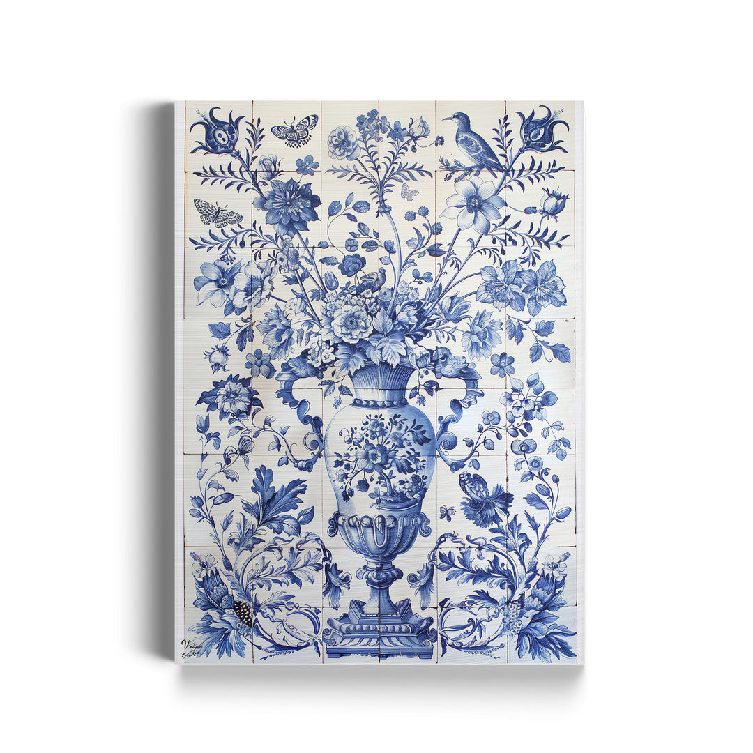 Harmonie der blauen Gärten