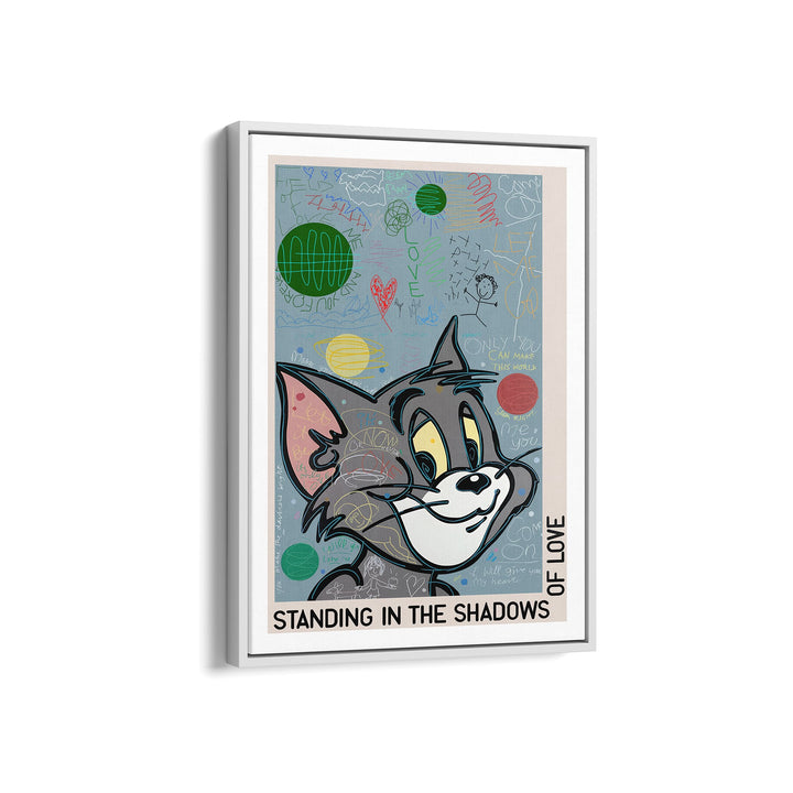 WANDBILD „Standing in the Shadows“ – Acrylglas & Alu-Dibond | Exklusive und Moderne Pop-Art in Museumsqualität
